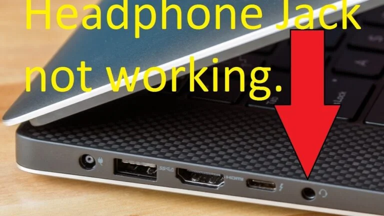 Headphone Jack Not Working on Dell Laptop
