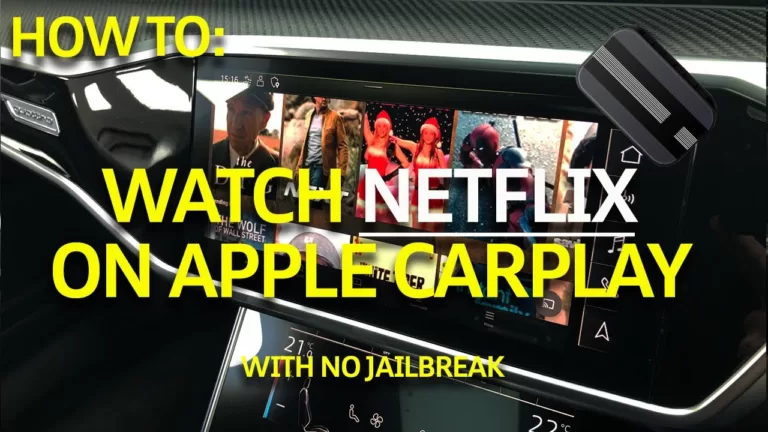 How to Watch Netflix on Apple Carplay How to Watch Netflix on Apple Carplay