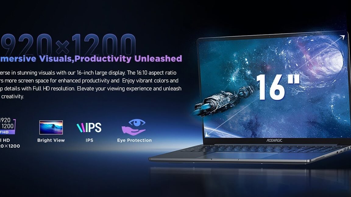 Read more about the article Best Laptop for Gaming: ACEMAGIC 16.1-inch FHD Ryzen 7 Beast