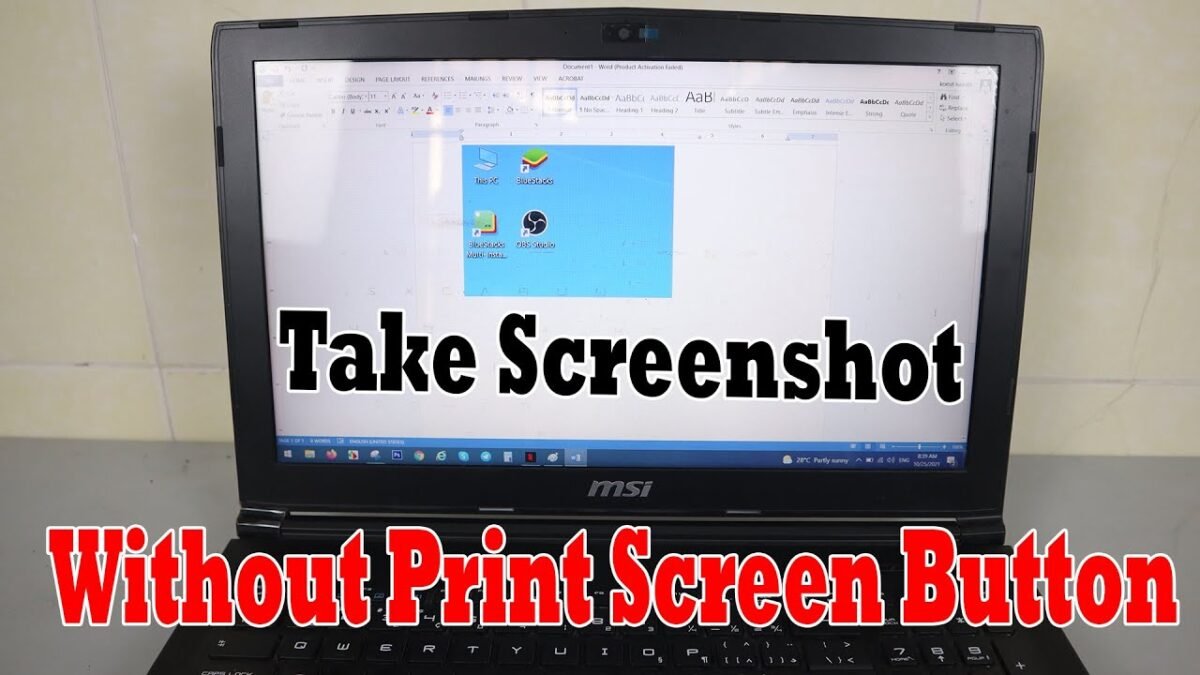 How to Screenshot on Dell Laptop Without Printscreen Button